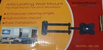 Videosecu ML12B Articulating Wall Mount For Flat Panel Tvs And Monitors. Fixed Price $20.00.