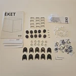 Ikea Eket Storage Cabinet Parts Hardware Lot Spare Fittings Accessories Brackets. Fixed Price $10.93.