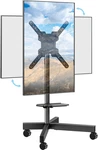 Elived Rolling Stand For Most 23"-60" Tvs, Mobile Cart 90 Rotation Landsc. Fixed Price $115.27.