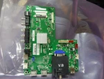 Sceptre U650CV-UMR Board 8142123342049 FITV58DA-MAIN T.MS3458-U801. Fixed Price $28.00.