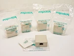 Premier Lot Of RJ-45 Pin Surface Mount Mini Wall Jacks PT-625A2-8SB-44. Fixed Price $10.45.