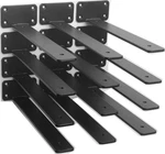 12 Pack - 10 Inch Black Hidden Shelf Bracket (1/5 Thicked) Iron Floating. Fixed Price $81.99.