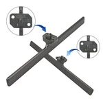 New Tv Stand Legs For Hisense 75" 4K Uhd Google 75U6K 2411-01-L 2411-01-R. Fixed Price $39.99.