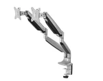 Siig CE-MT2E12-S1 High 13" 32" Aluminum Dual Monitor Stand. Fixed Price $135.41.