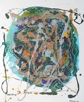 Acrylic Painting PANEL,SIGNED,2012,CONTEMPORARY Art,abstract. Fixed Price $150.00.