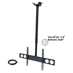 Megamounts Heavy Duty Tilting Ceiling Televeision For 37" To 70" Lcd, Led. Fixed Price $95.68.