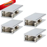 Alise Shelf Bracket S/4P Fit 6-10MM Thick Glass, Polished Chrome. Fixed Price $18.92.