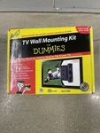 Tv Wall Mounting Kit For Dummies Model 8140DB Capacity 80 Lbs. Fixed Price $9.34.