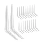 20 Pack Shelf Brackets 10 Inches White, Heavy Duty Steel Metal ... Usa Fast Ship. Fixed Price $41.17.