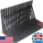 Mhmydz 20 Pack L18 X 12 Black Heavy Duty Shelf Brackets Screws Metal. Fixed Price $95.92.
