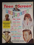 Teen Screen Pin-up Magazine #1 1963 Premier Issue Elvis, Ann Margaret, Fabian Fn. Fixed Price $21.00.