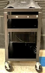 Bretford Basics Adjustable Projector Cart Black A2642NS-E5 Read. Fixed Price $74.99.
