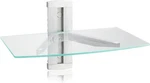 Suptek Floating Glass Tv Wall Mount Shelf For Dvd Player / PS4 Cable Box. Fixed Price $48.01.