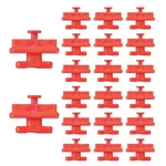 On-q AC1051-KH-20 Keyhole Post Clips (20 Pack), Red Ratchet. Fixed Price $35.12.
