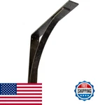 Ekena Millwork 3W X 22D 22H Morris Steel Bracket Antiqued Warm Silver. Fixed Price $104.09.
