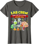 Lab Science Team Medical Tech Week Appreciatio Ladies' Crewneck T-shirt. Fixed Price $16.99.