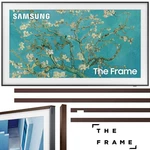Samsung 32" The Frame Qled Uhd Quantum Hdr Smart Tv W/ Brown Bezel (2023 Model). Fixed Price $597.99.