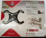 Avf NXL503-A 12-40" Nexus Single Arm Swivel & Tilt Lcd Wall Mount Black. Fixed Price $15.00.