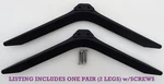 Used Element E450AC58R-T Tv Stand Legs W/screws BCDJ-65 (7003-6500GF). Fixed Price $12.95.