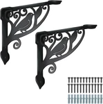 Superdant 2 Pack Branch And Bird Shelves Brackets Heavy Duty Metal Shelf. Fixed Price $28.62.