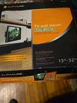 Alpha Line Tv Wall Mount Full Motion 13-32. Fixed Price $20.00.