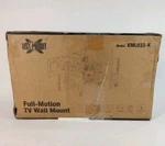 Full Motion Tv Wall Mount For 37-86 Inch, Tilt & Swivel Bracket Model XML032-K. Fixed Price $48.01.