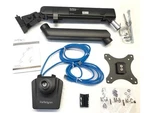 Startech Single Desk Mount For Up To 34" Display ARMSLIM2USB3. Fixed Price $99.99.
