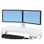 Ergotron 97-934-062 Workfit Dual Monitor Cart Upgrade Kit,white. Fixed Price $325.05.
