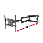 Physix 2120 Long Arm Tv Wall Mount For 32-75 Inch Screens Extra Extens.... Fixed Price $254.93.