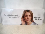 Zvox Accuvoice Tv Speaker Soundbar AV155 Black 6-LEVEL Dialogue Boost. Fixed Price $94.95.