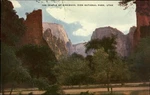 Temple Of Sinawava Zion National Park Utah Vintage Postcard S330. Fixed Price $5.47.