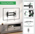 Commercial Electric Extend And Tilting Wall Mount For 42 In. To 90 Tvs. Fixed Price $23.99.
