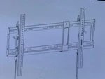Brand New Tv Wall Mount Bracket Tilting Black 32-83" Television WLT103M-ES. Fixed Price $14.99.