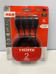 Rca VH26HHR, 2-PACK 6FT Hdmi Cable. Fixed Price $6.99.