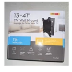 Omnimount TILT41 Tv Wall 13-41" Vesa 75X75-200X200 50LB Black. Fixed Price $25.00.