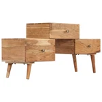 Tv Stand Unit Sideboard Console Media Cabinet Solid Acacia Wood Vidaxl. Fixed Price $151.99.