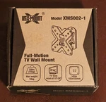 Brand New Usx Mount Full Motion XMS002-1 For 10 -26 Tvs. Fixed Price $15.99.