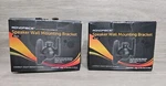 New Monoprice Speaker Wall Mounting Bracket - Black (max 7.5LBS), Set Of 2. Fixed Price $18.99.