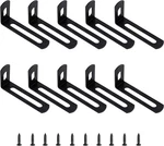 2"X1"X0.5"ADJUSTABLE Right Angle Brackets Metal Heavy 2X1, Black. Fixed Price $9.10.