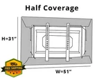Covermates 55-59" Outdoor Tv Weatherproof Classic Tan. Fixed Price $34.99.