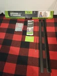 Hangman No Stud Wall Mount For 32-65 Tvs, Black, Hardware Included. Fixed Price $14.00.