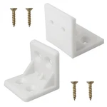 16PCS Shape Plastic Corner Bracket 28X28MM White Nylon Square Bracke.... Fixed Price $15.78.