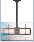 Elived Ceiling For Most 37-75 Inch Tvs, Height Mount, Black. Fixed Price $65.00.