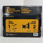 Zebozap ZZTVA2022 Diy No Drill Full Motion Gazebo Mount,holds 66LBS - Black. Fixed Price $89.99.