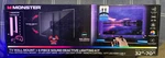 Monster 32-70 Tvs Hdtv Full Motion Wall Mount And 6 Piece Led Lighting Kit New!. Fixed Price $39.99.