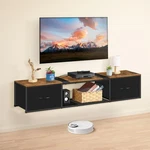 Floating Tv Stand W/storage Drawer Wall Console Cabinet Entertainment Center. Fixed Price $45.99.