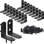 18PCS Corner Bracket, Fatloda Stainless Steel 40 Mm, Black. Fixed Price $13.99.