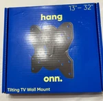 Hang Onn Tilting Wall Mount For 13"-32" Tvs Holds Up To 44 Lbs Great Rvs. Fixed Price $10.99.