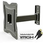 Onn Full Motion Wall Mount For 10" - 50" Tvs With Tilt And Swivel Hdmi Cord!!!. Fixed Price $15.95.