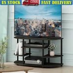 Simple Corner Tv Stand Open Shelf Rta Furniture Easy Assembly Durable Storage Us. Fixed Price $76.97.